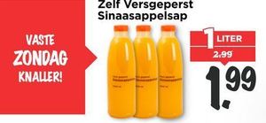 zelf versgeperst sinaasappelsap