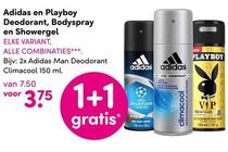 adidas en playboy deodorant bodyspray en showergel