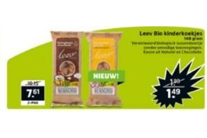 leev bio kinderkoekjes