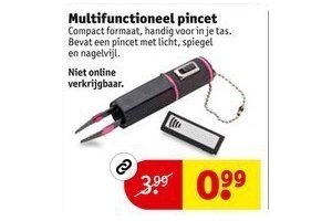 multifunctioneel pincet