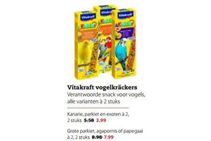 vitakraft vogelkraeckers