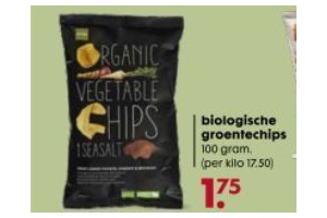 biologische groentechips