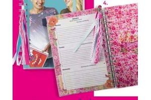 agenda diverse prints met insteekcover