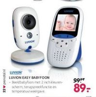 luvion easy babyfoon