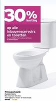 inbouwreservoirs en toiletten