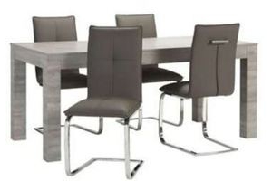 eetkamertafel sydney met 4 stoelen malaga