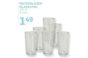waterglazen glass4you