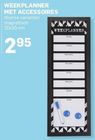 weekplanner met accessoires