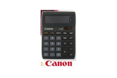 canon rekenmachine