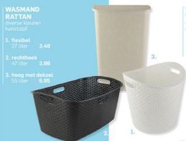 wasmand rattan flexibel