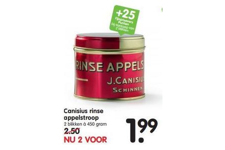 canisius rinse appelstroop