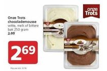 onze trots chocolademousse