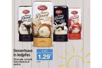 siro dessertsaus in knijpfles