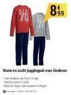 warm en zacht joggingpak voor kinderen