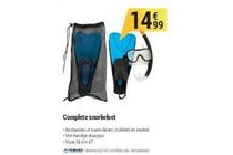 complete snorkelset