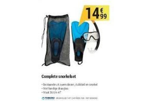 complete snorkelset