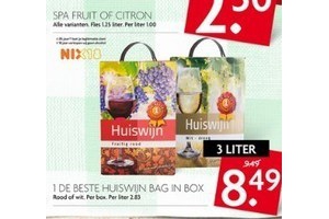 1 de beste huiswijn bag in box