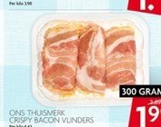 ons thuismerk crispy bacon vlinders