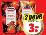 unox soep in zak