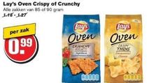 lay s oven crispy of crunchy