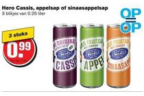 hero cassis appelsap of sinaasappelsap