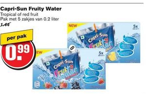 capri sun fruity water