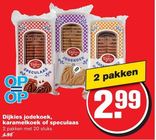 dijkies jodekoek karamelkoek of speculaas