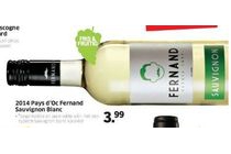 2014 pays d oc fernand sauvignon blanc