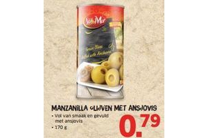 manzanilla olijven met ansjovis
