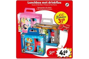 lunchbox met drinkfles