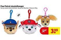 paw patrol sleutelhanger