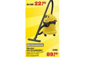 kaercher nat droogzuiger