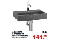aquazuro hardstenen fonteinset enza