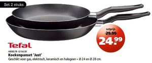 tefal koekenpanset just