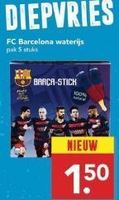 fc barcelona waterijs