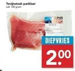 tonijnsteak panklaar