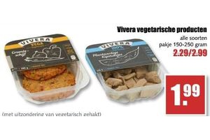 vivera vegetarische producten