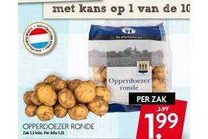 opperdoezer ronde aardappelen