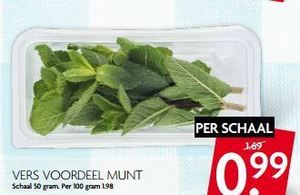 vers voordeel munt