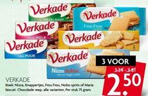 verkade koekjes
