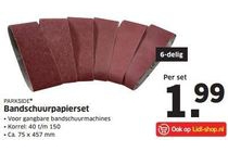 bandschuurpapierset