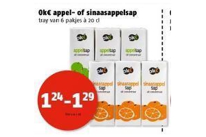 okeur appel of sinaasappelsap