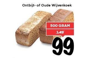 onbijt of oude wijvenkoek