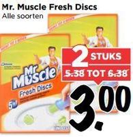 mr muscle fresh discs