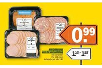 ah grillworst van de versafdeling
