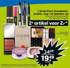 l oreal paris foundation poeder oog en lipmake up