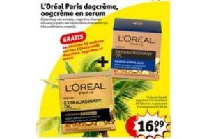 l oreal paris dagcreme oogcreme en serum
