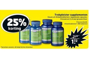 trekpleister supplementen