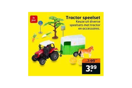 tractor speelset