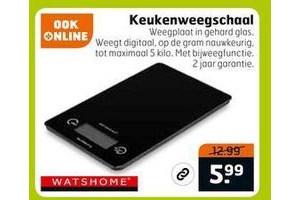 watshome keukenweegschaal